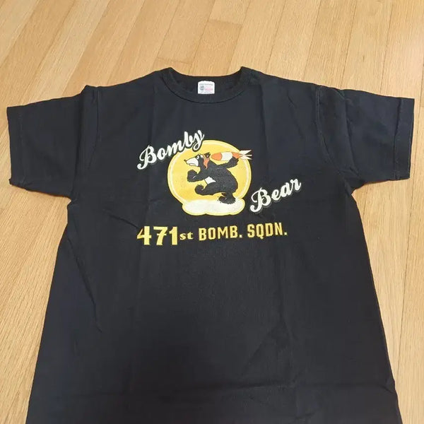 [BUNJANG] Buzz Rickson Bear Graphic T-Shirt / 버즈릭슨  반팔티 L사이즈