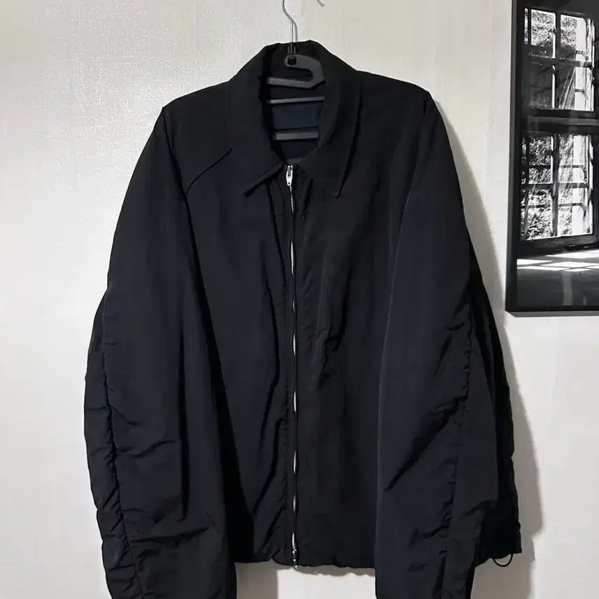 [BUNJANG] Juun.J Nylon Light Padded Shirt Jacket / 준지 나일론 라이트 패티드 셔츠 자켓