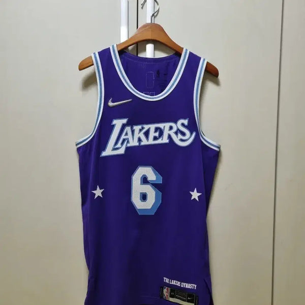 [BUNJANG] Nike Lakers 75th Anniversary LeBron Authentic Jersey / (M44)나이키 레이커스 시티에디션 75주년 르브론 어센틱 져지