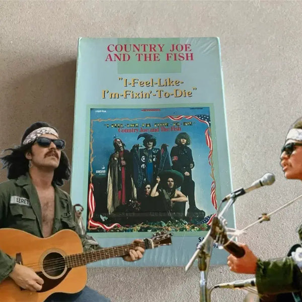 [BUNJANG] Country Joe & The Fish I-Feel-Like-I'm-Fixin'-To-Die Rag Limited Edition Unsealed Cassette Tape / 컨트리 조 앤 더 피쉬 국내 라이센스 초판 미개봉 카세트테이프
