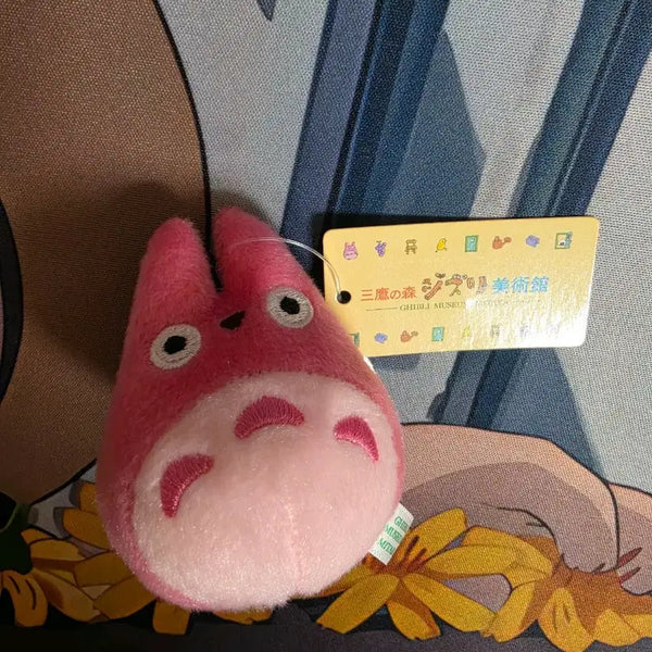 [BUNJANG] Ghibli My Neighbor Totoro Pink Totoro Keyring / (정품)지브리 이웃집 토토로 지브리미술관 핑크 토토로 키링 키홀더