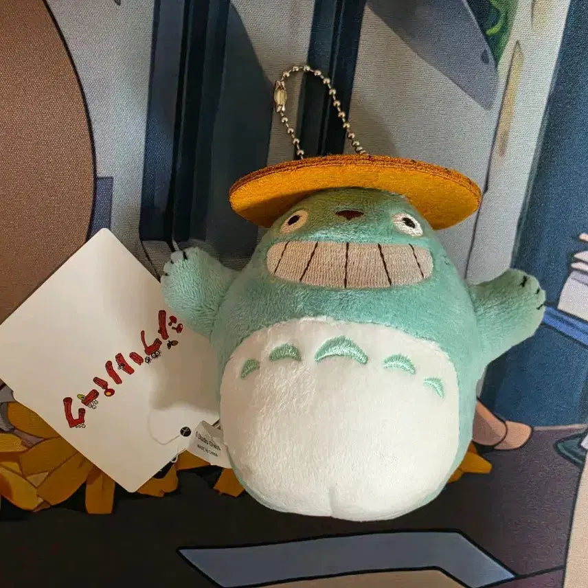 [BUNJANG] Ghibli My Neighbor Totoro Mint Totoro Keychain / (정품)지브리 이웃집 토토로 지브리파크 민트 토토로 키링 키홀더