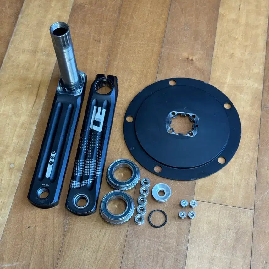 [BUNJANG] Rotor 3D Fixie Crankset 165mm / (165mm) 로터 3D 픽시 크랭크셋