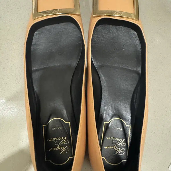 [BUNJANG] Roger Vivier Trumpet Ballerina Flats (Size 37.5) / 로저비비에 트럼펫 발레리나 37.5