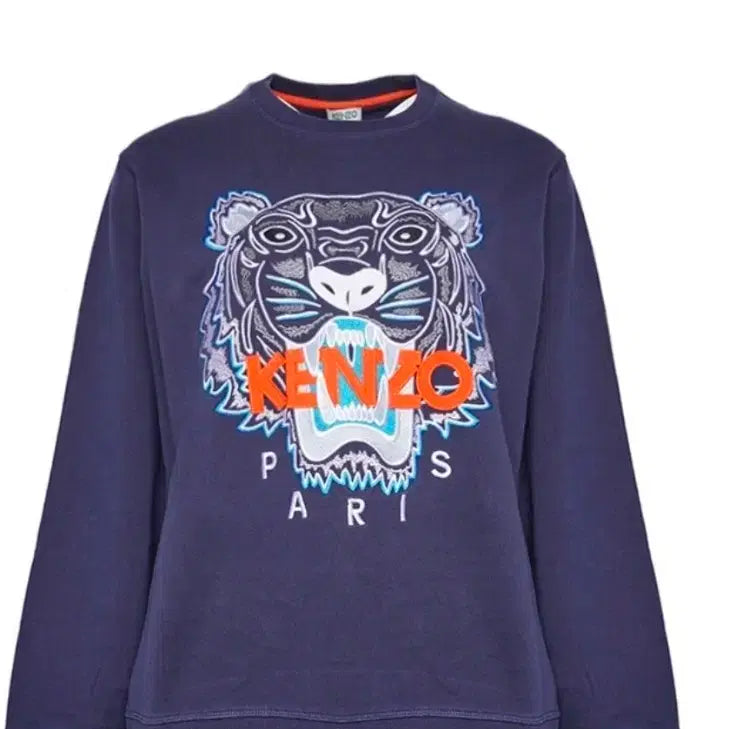 [BUNJANG] Kenzo Tiger Sweatshirt Navy / 겐조 타이거 맨투맨 네이비