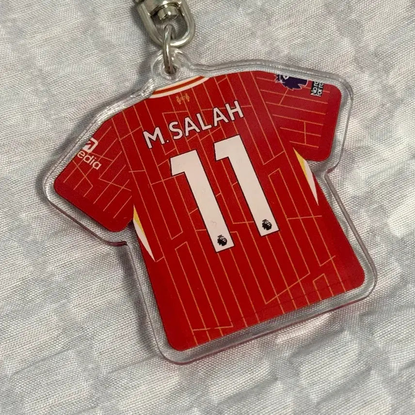 [BUNJANG] Liverpool Salah 24/25 Jersey Acrylic Keychain / 리버풀 살라 24/25 유니폼 아크릴 키링