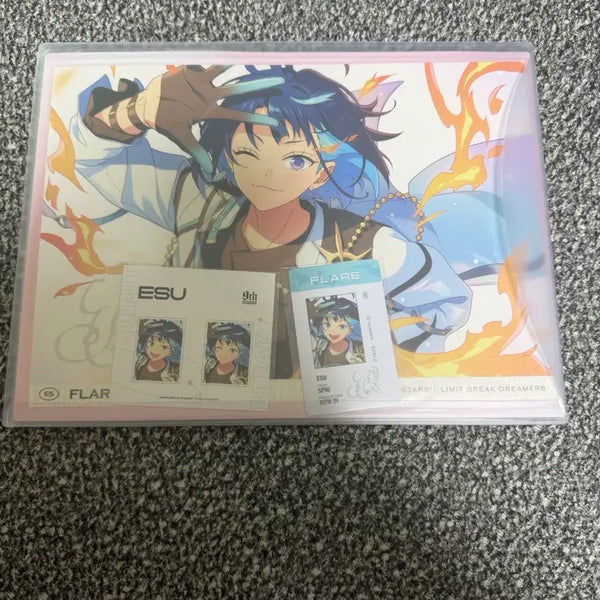[BUNJANG] Ensemble Stars! Chugyosei Sagiri Es 9th Anniversary Limit Break File Folder Set (Sealed) / 앙스타 중스타 사기리 에스 9주년 Limit Break 파일 폴더 세트