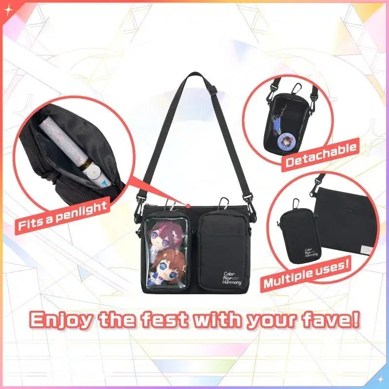 [BUNJANG] Hololive 6th Fes Color Rise Harmony Multi Pouch / 홀로라이브 6th fes Color Rise Harmony 멀티 파우치