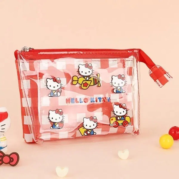 [BUNJANG] Hello Kitty Double Pouch Sanrio / 헬로키티/헬로키티파우치/헬로키티이중파우치/키티파우치/키티/산리오파우치