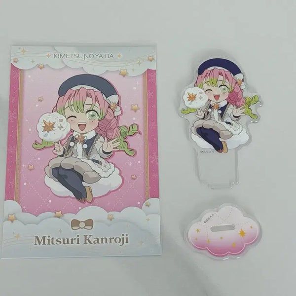 [BUNJANG] Demon Slayer 2024 Mitsuri Kanroji Acrylic Postcard Set / 귀멸의 칼날 2024 크리스마스 미츠리 아크릴 엽서