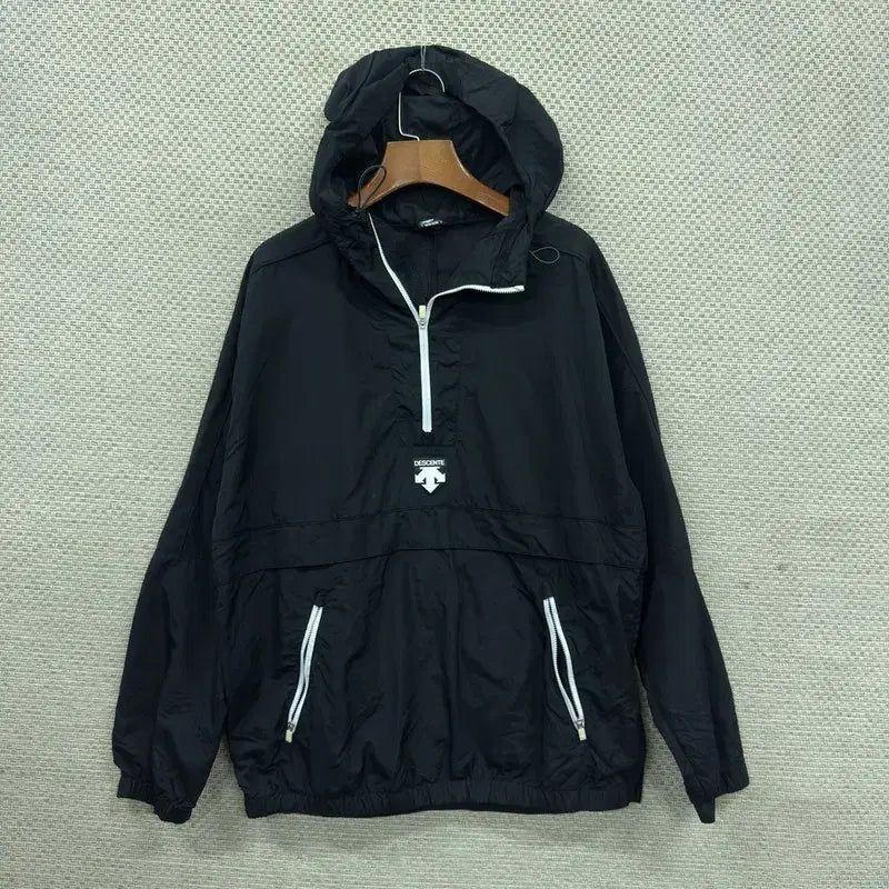 [BUNJANG] Descente Anorak Half-Zip Windbreaker Jacket Size 95 / 데상트 아노락 반집업 바람막이 자켓 95 D00908