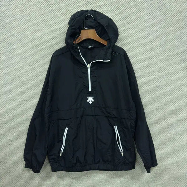 [BUNJANG] Descente Anorak Half-Zip Windbreaker Jacket Size 95 / 데상트 아노락 반집업 바람막이 자켓 95 D00908