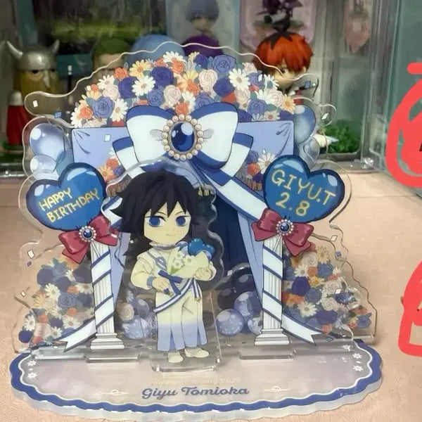 [BUNJANG] Kimetsu no Yaiba Giyu Birthday Diorama Acrylic Stand / 기유 생일 디오라마 아크릴 스탠드
