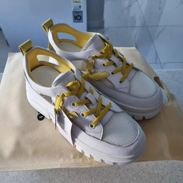 [BUNJANG] SHURIO Women's Summer Height-Increasing Sneakers (245) / 슈리오 여름 키높이 여성 스니커즈 245