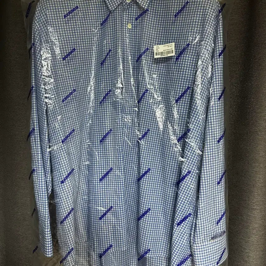 [BUNJANG] Ader Error Raun Shirt Sky Blue L / 아더에러 셔츠 스카이블루 L사이즈 (Raun shirt)