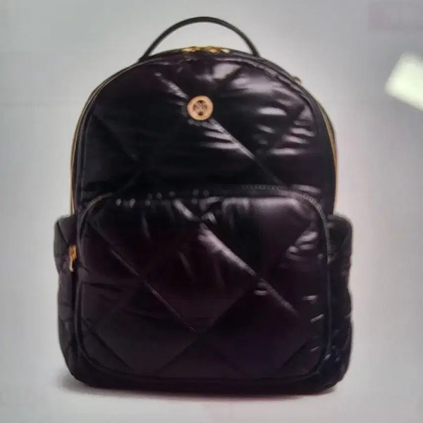 [BUNJANG] Metropolis Quilted Backpack Black / 메트로시티  퀄팅 백팩 블랙 새상품