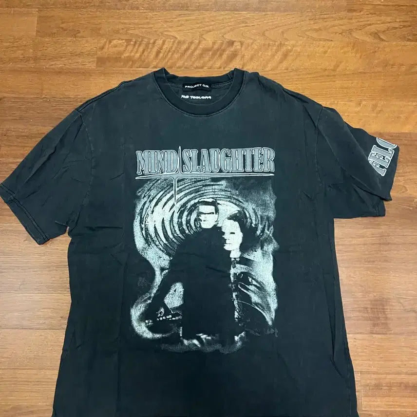 [BUNJANG] Project GR Mind Slaughter Short Sleeve T-Shirt Size 2 / 프로젝트 gr 마인드 슬로터 반팔 2사이즈