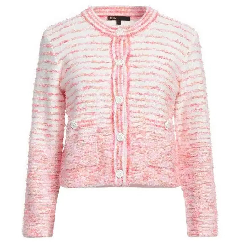 [BUNJANG] Maje Tweed Knit Cardigan / 마쥬 maje  트위드 니트 가디건