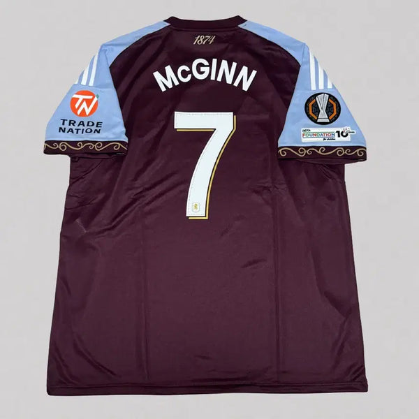 [BUNJANG] Aston Villa 25-26 Home John McGinn Europa Jersey (Overseas XL) / [해외 XL] 25-26 아스톤 빌라 홈 존 맥긴 유로파 유니폼