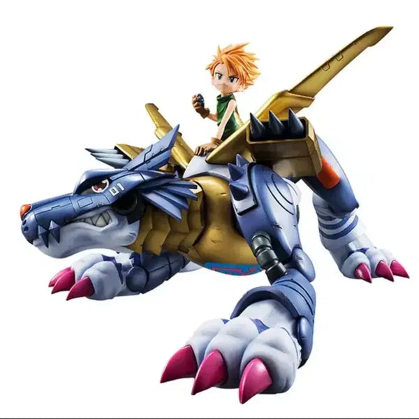 [BUNJANG] GEM MetalGarurumon & Machinedramon Figure (Sealed) / 미개봉) GEM 디지몬 메탈가루몬 & 메튜 피규어