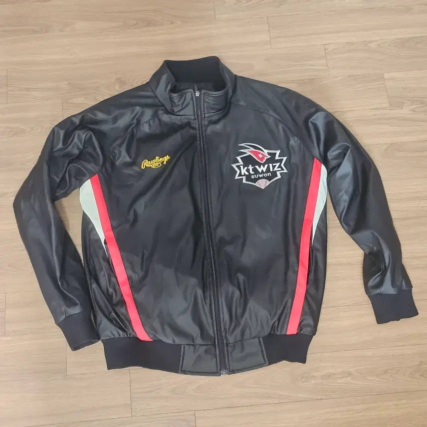 [BUNJANG] KT Wiz Rawlings Baseball Jacket XL (105) / KT wiz 수원 롤링스 야구 점퍼/ 야구 자켓 XL [105]