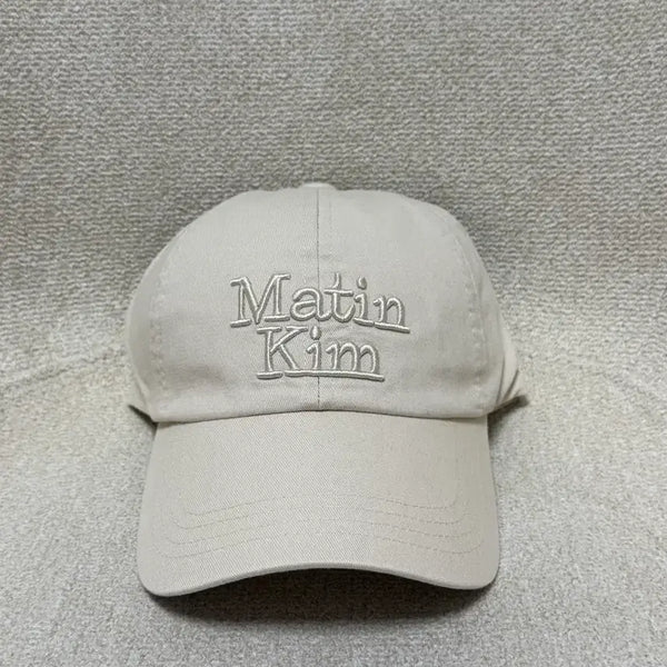 [BUNJANG] Matinkim Beige Cap / 마뗑킴 볼캡 베이지 새것