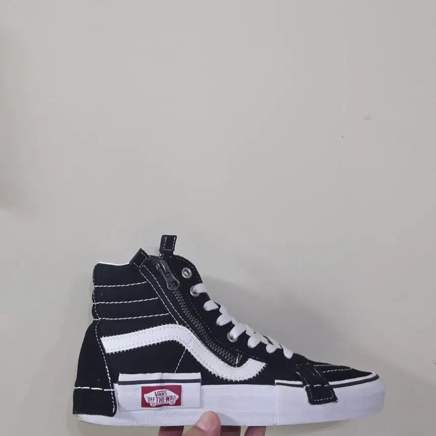 [BUNJANG] Vans Sk8-Hi Reissue Cap "Black White" Sneakers / [240] 반스 스케이트 하이 리이슈 캡 reissue 블랙화이트
