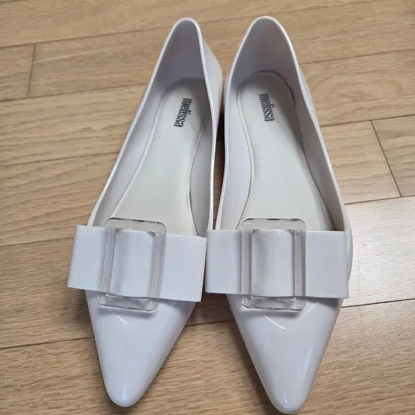 [BUNJANG] Melissa Ribbon Jelly Shoes Size 245 / 멜리사 리본젤리슈즈 245