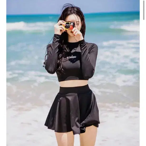 [BUNJANG] Swim Skirt Shorts (New) / 수영복 치마바지 새상품