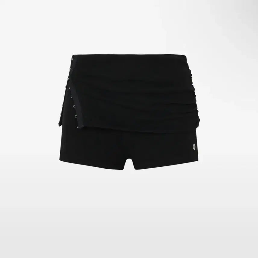 [BUNJANG] Pain Or Pleasure Ruby Hook Shorts Black / 페인오어플레져 루비 훅 쇼츠 블랙 반바지