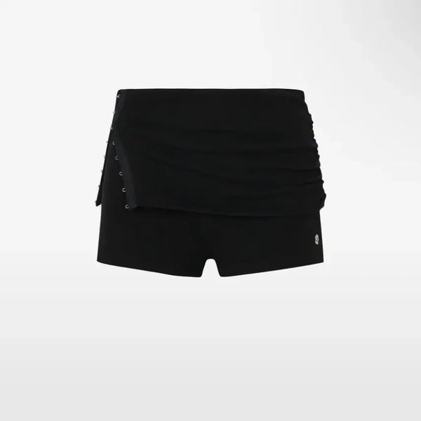 [BUNJANG] Pain Or Pleasure Ruby Hook Shorts Black / 페인오어플레져 루비 훅 쇼츠 블랙 반바지