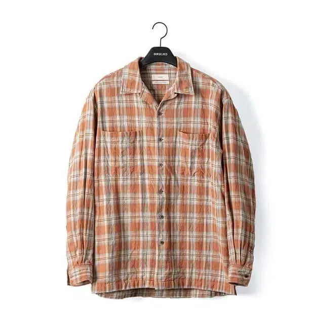 [BUNJANG] Our selves Checkered Shirt / 아워셀브스 체크셔츠