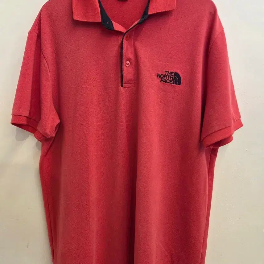 [BUNJANG] The North Face Short Sleeve Polo Shirt / 노스페이스 반팔 카라티 셔츠