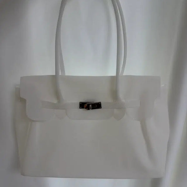 [BUNJANG] Perkin Bag Jelly Birkin Bag White / <당일발송> 젤리백 퍼킨백 젤리버킨백 화이트