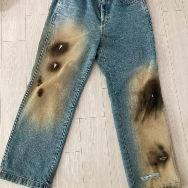 [BUNJANG] Ader Error Denim Straight Fit Jeans (Size A4) / 아더에러 데님(사이즈 A4)