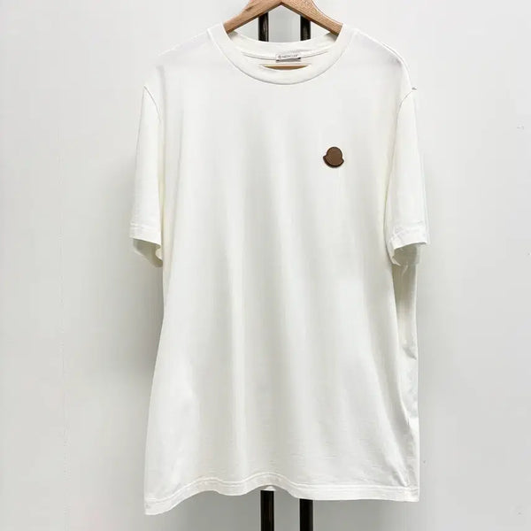 [BUNJANG] Moncler Wappen Patch T-Shirt XL White / [XL]몽클레어 와펜패치 반팔티