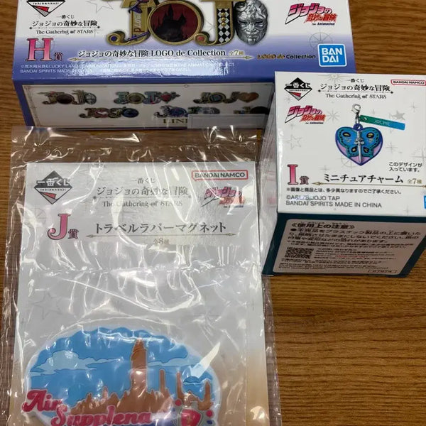 [BUNJANG] JoJo's Bizarre Adventure Ichiban Kuji Prize H, I, J Bundle Set / 일괄) 죠죠의 기묘한 모험 제일복권 쿠지 H상 + I상 + J상