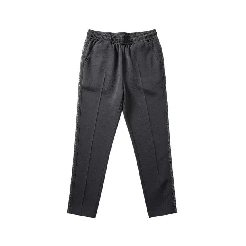 [BUNJANG] Women's Side Line Banding Jogger Pants BK / 여성55/ 사이드라인 밴딩 조거팬츠BK 16-117