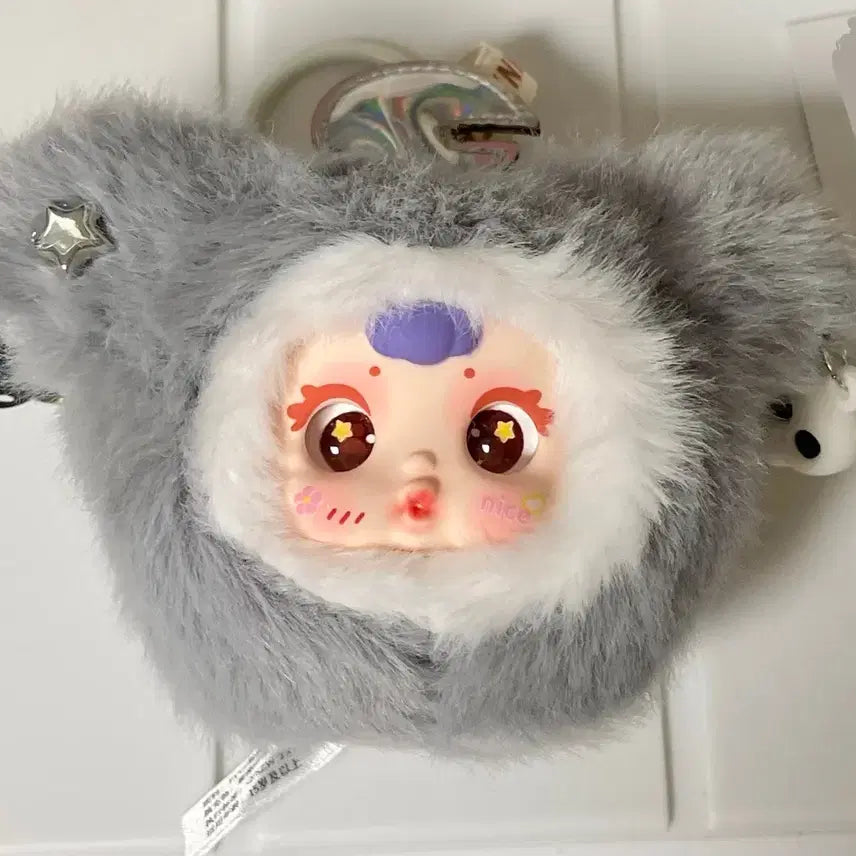 [BUNJANG] BTS Suga Zodiac Gemini Capricorn Plush Keychain Set / mm 슈가 별자리 2개 세트 천칭자리 염소자리
