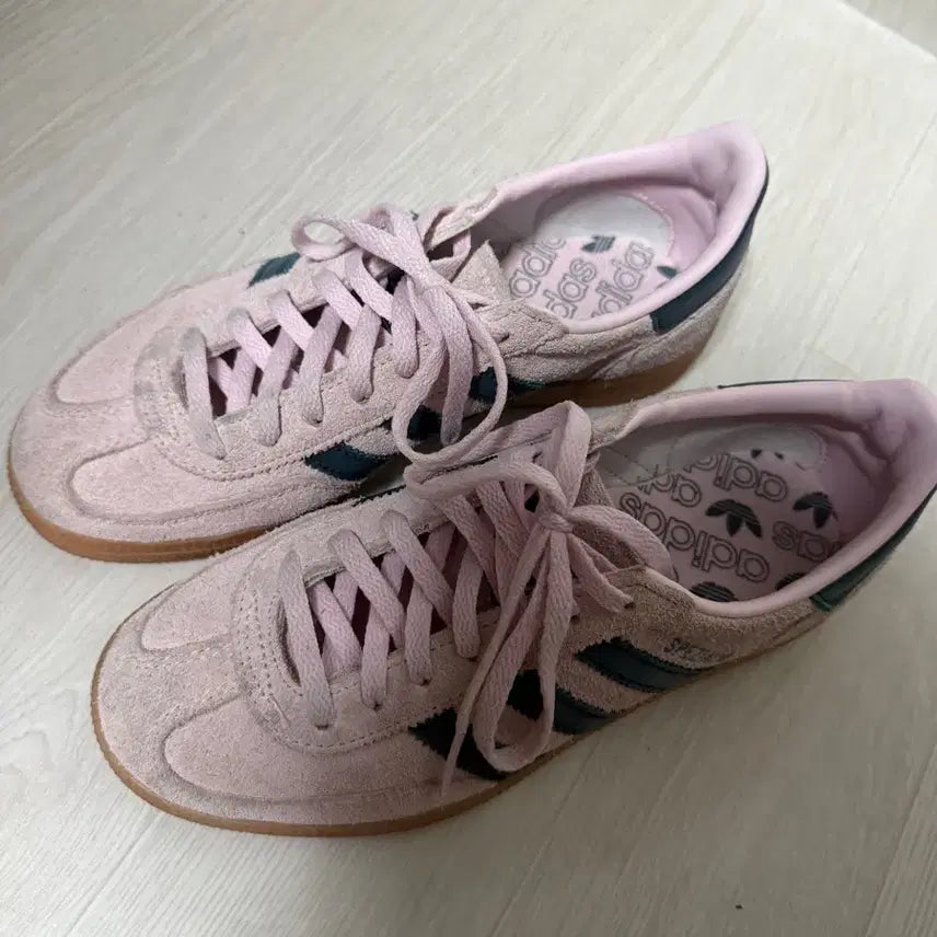 [BUNJANG] Adidas Spezial Pink Suede Sneakers / 아디다스 스페지알 핑크