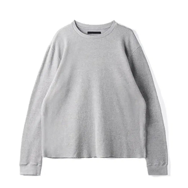 [BUNJANG] HTAE VTG Thermal Honeycomb Heather Grey Top - Size M / HTAE VTG Thermal Honeycomb 허니콤 1(M) 사이즈