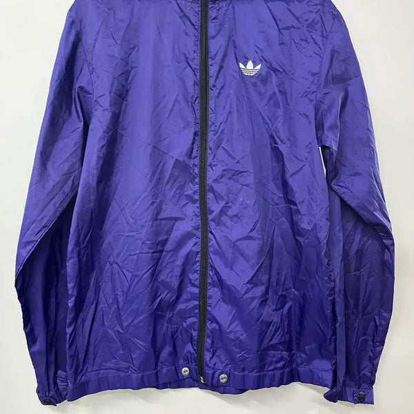 [BUNJANG] Adidas Purple Hooded Windbreaker Size 90 / 아디다스 퍼플 후드 바람막이 90 사이즈