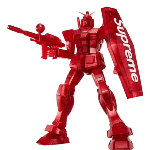 [BUNJANG] Supreme x Bandai MG 1/100 RX-78-2 Gundam Ver. 3.0 Red Crystal Model / 슈프림 MG 1/100 RX-78-2 건담 버전 3.0