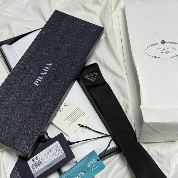 [BUNJANG] Prada Re-Nylon Necktie / 프라다 리나일론 넥타이