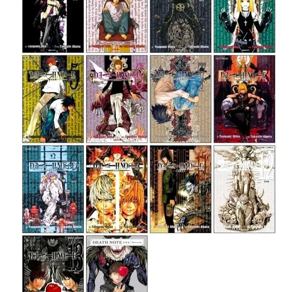 [BUNJANG] Death Note Complete Manga Set (Volumes 1-13 + Short Story Collection) - Sealed / 미개봉 데스노트 만화책 (1-13, 단편집) 일괄 전권 세트