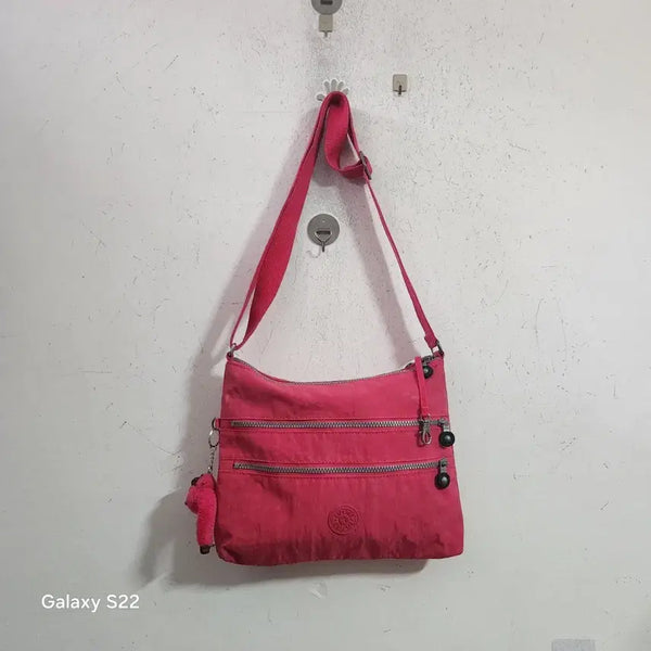 [BUNJANG] Kipling Crossbody Bag Pink / 키플링 크로스백 핑크