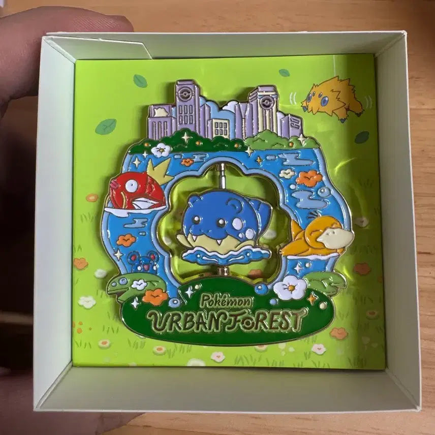 [BUNJANG] Pokemon Seoul Forest Urban Forest Roulette Pin Badge Deguleo / 포켓몬스터 서울숲 어반 포레스트 룰렛 핀벳지 데굴레오