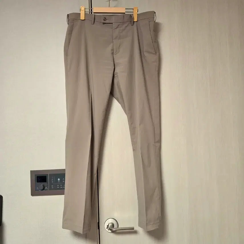 [BUNJANG] Uniqlo Beige Men's Slacks 91 Cotton Pants / 유니클로 베이지색 남성 슬랙스 91 세미정장 면바지팬츠