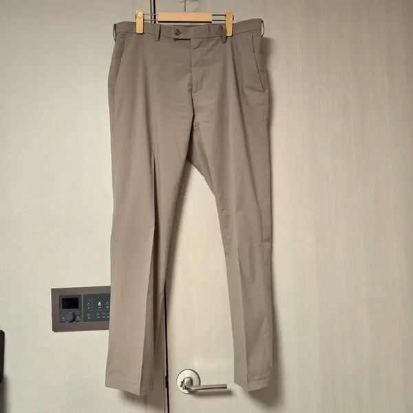 [BUNJANG] Uniqlo Beige Men's Slacks 91 Cotton Pants / 유니클로 베이지색 남성 슬랙스 91 세미정장 면바지팬츠