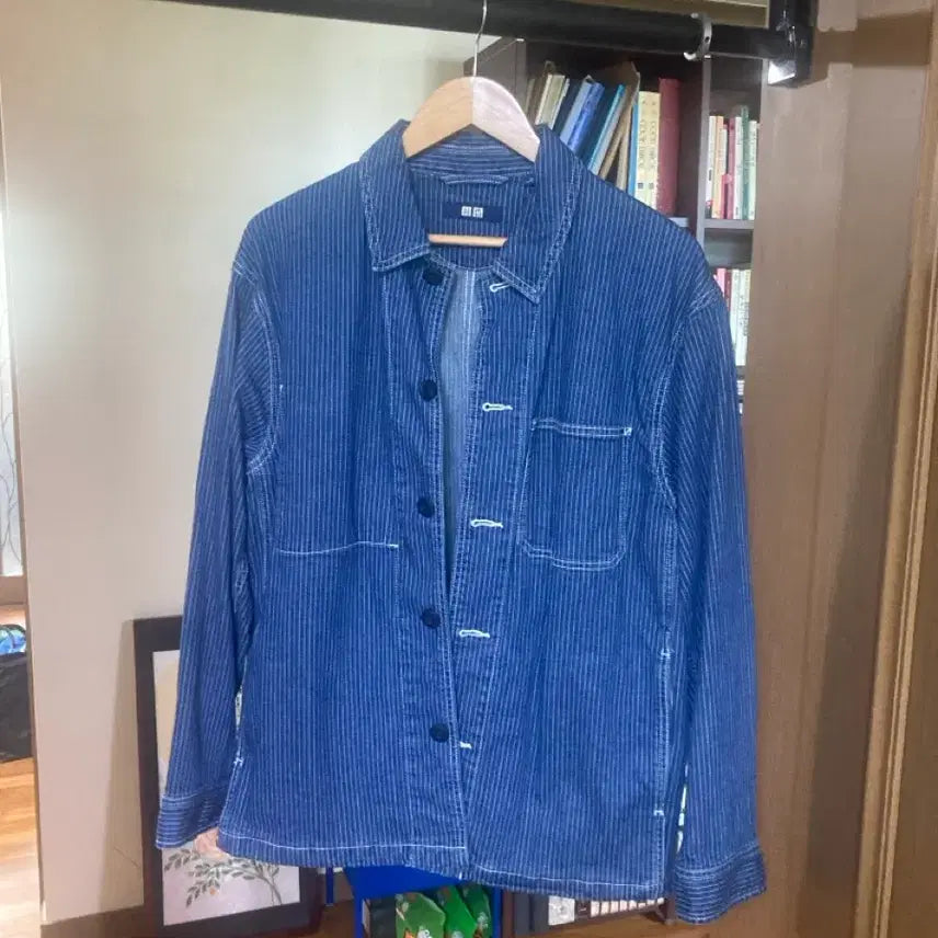 [BUNJANG] Uniqlo Denim Shirt Jacket M / 유니클로 데님셔츠자켓 size M